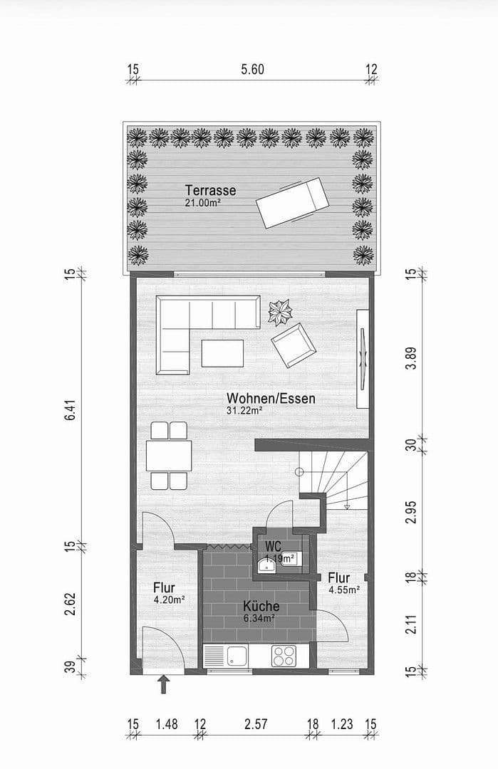 Predaj domu 98 m², pozemek 192 m², Zur Wipperaller, Wolfsburg, Dolné Sasko Predaj domu 98 m², pozemek 192 m², Zur Wipperaller, Wolfsburg, Dolné Sasko