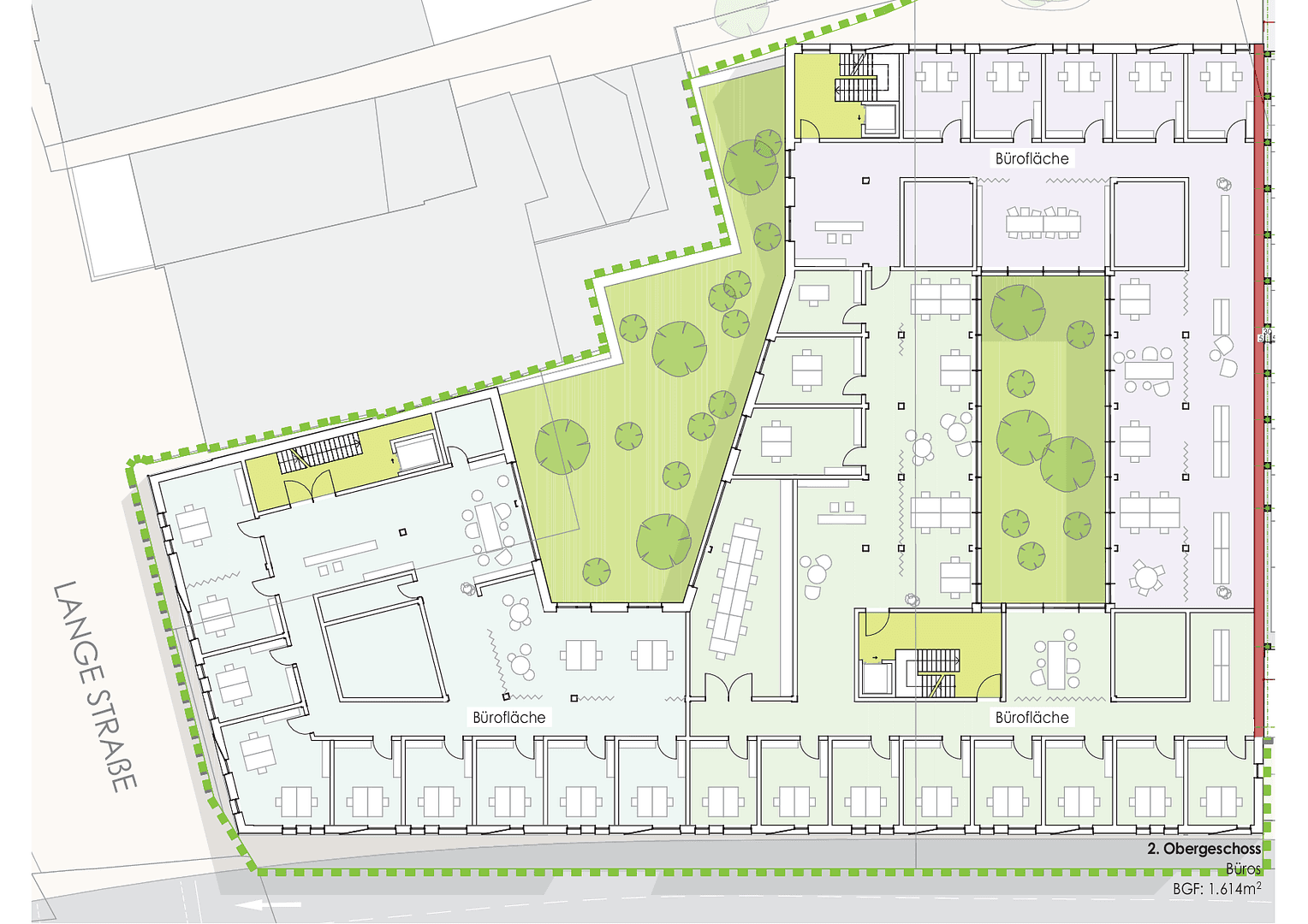 Prenájom kancelárie 1.614 m², Hornsche Str. 6, Detmold, Severné Porýnie - Westfálsko Prenájom kancelárie 1.614 m², Hornsche Str. 6, Detmold, Severné Porýnie - Westfálsko
