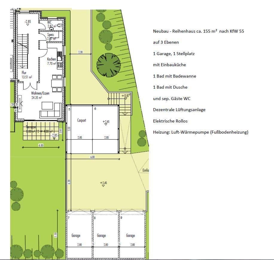 Prenájom domu 155 m², pozemek 100 m², Ansbach, Bavorsko Prenájom domu 155 m², pozemek 100 m², Ansbach, Bavorsko