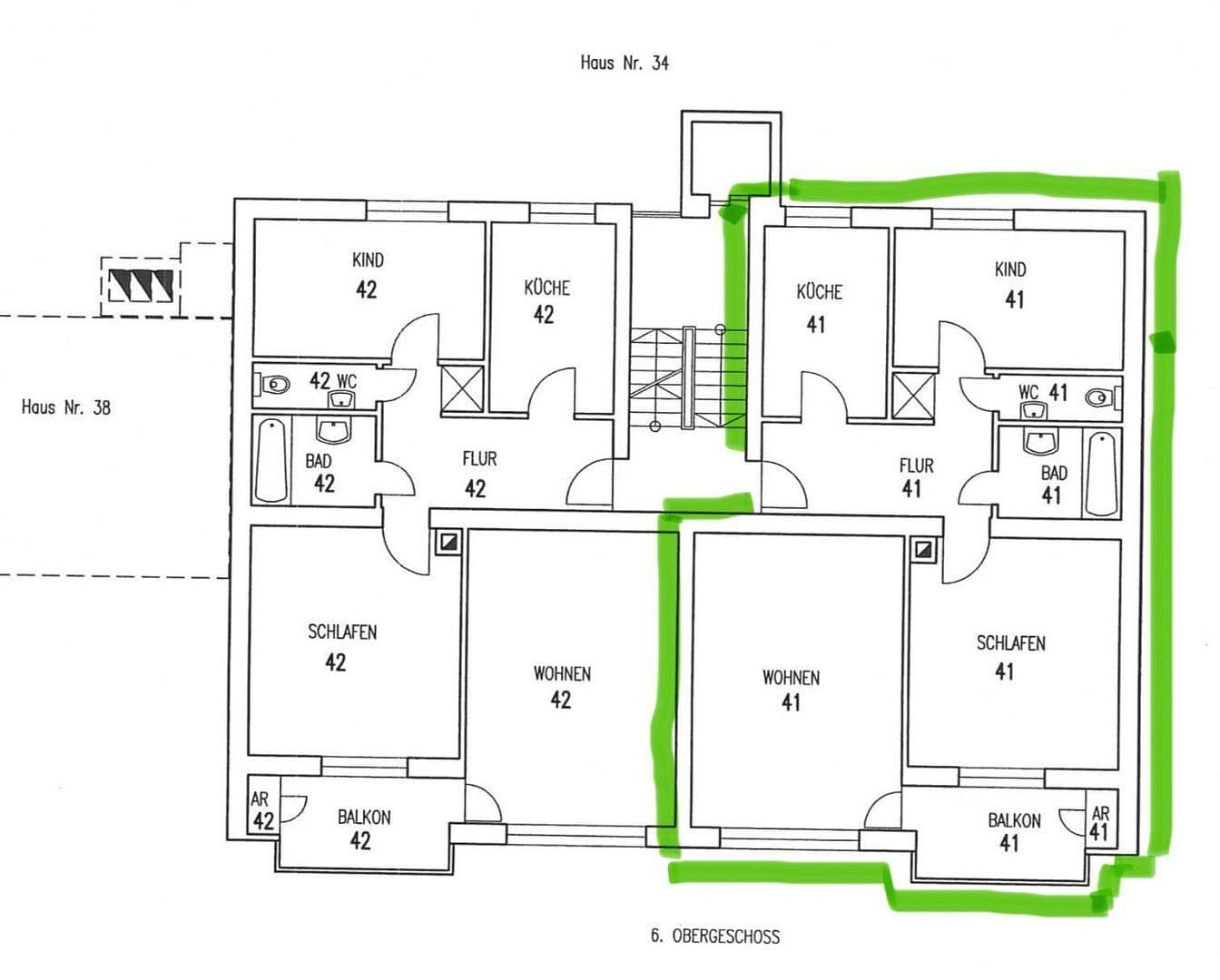 Predaj bytu 3-izbový 77 m², Johann-Krieger-Straße 34, Nürnberg, Bavorsko Predaj bytu 3-izbový 77 m², Johann-Krieger-Straße 34, Nürnberg, Bavorsko