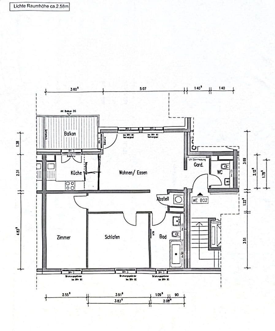 Predaj bytu 3-izbový 76 m², Frankfurt / Kalbach-Rieberg, Hesensko Predaj bytu 3-izbový 76 m², Frankfurt / Kalbach-Rieberg, Hesensko