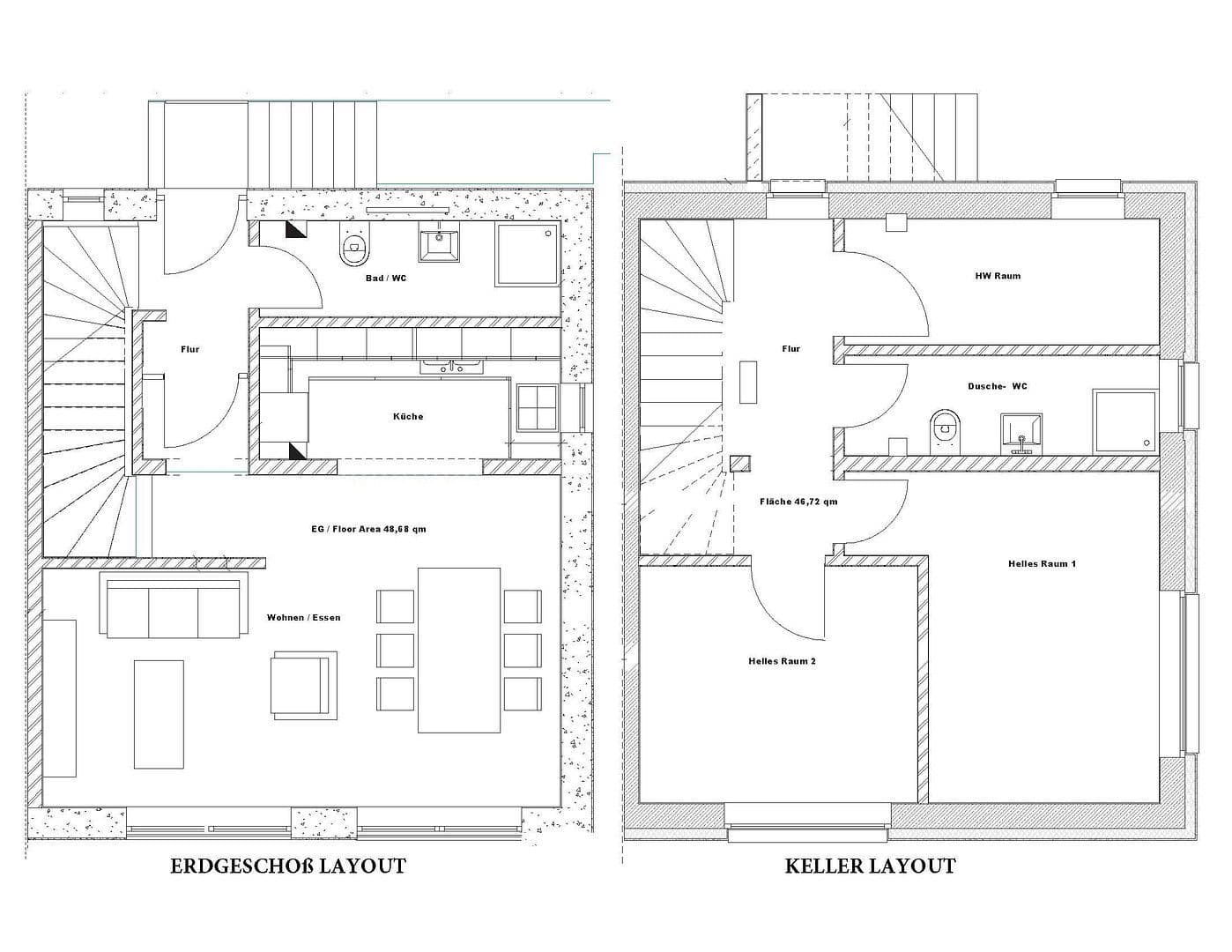 Prenájom domu 102 m², pozemek 579 m², In den Ruthen 19 - 19A, Mühlenbecker Land, Brandenbursko Prenájom domu 102 m², pozemek 579 m², In den Ruthen 19 - 19A, Mühlenbecker Land, Brandenbursko