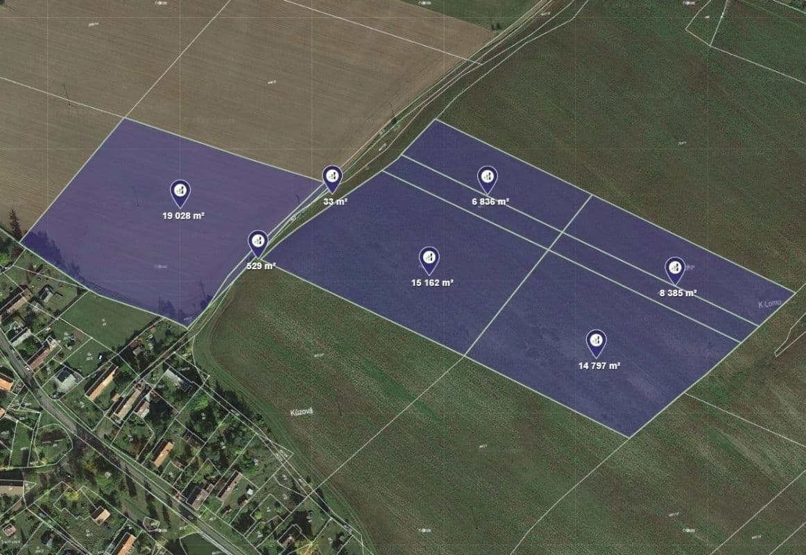 Predaj pozemku 57.981 m², Čistá, Středočeský kraj Predaj pozemku 57.981 m², Čistá, Středočeský kraj