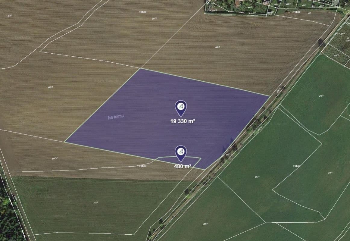 Predaj pozemku 57.981 m², Čistá, Středočeský kraj Predaj pozemku 57.981 m², Čistá, Středočeský kraj