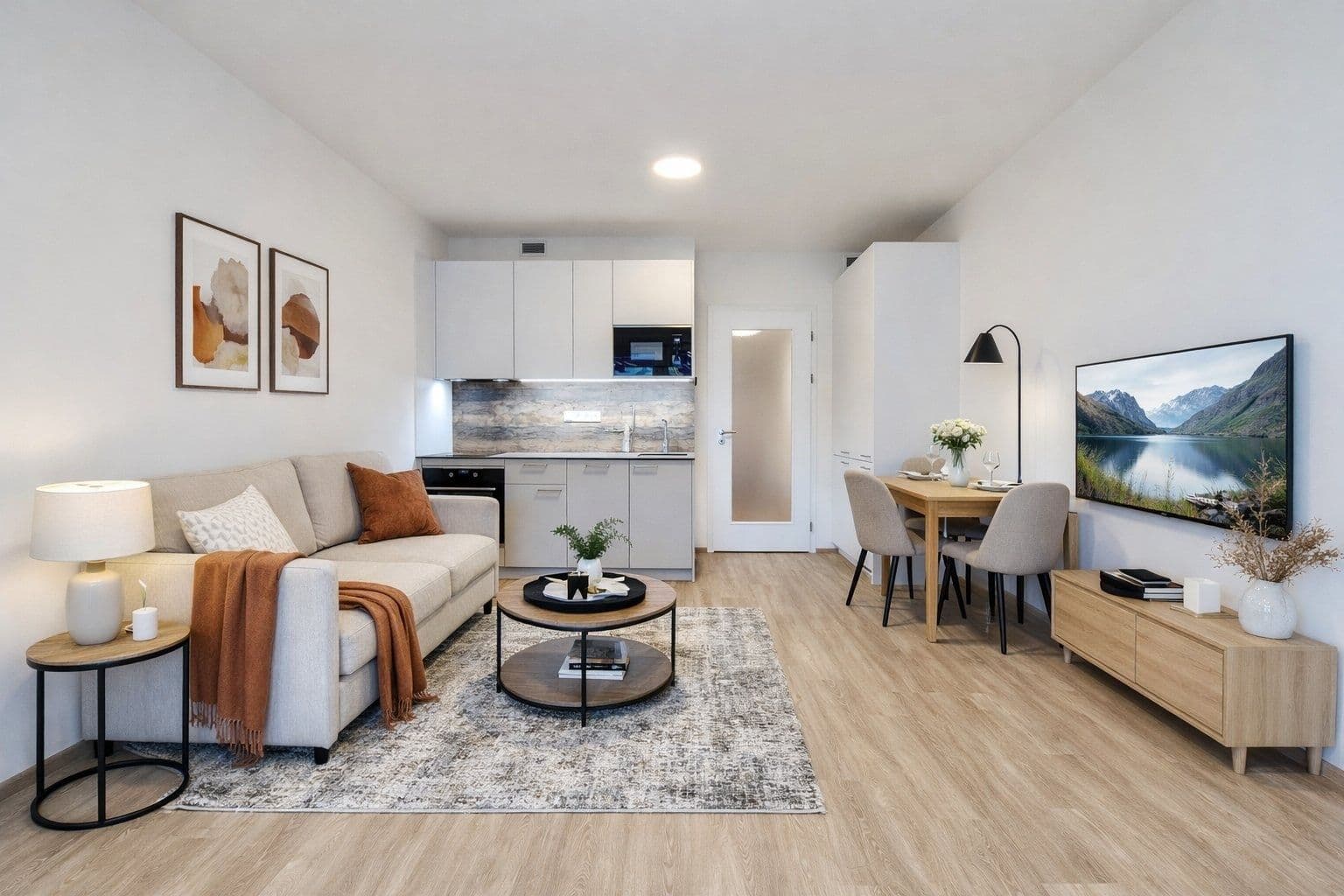 Prenájom bytu 1-izbový 32 m², Poděbradská, Praha, Praha Prenájom bytu 1-izbový 32 m², Poděbradská, Praha, Praha