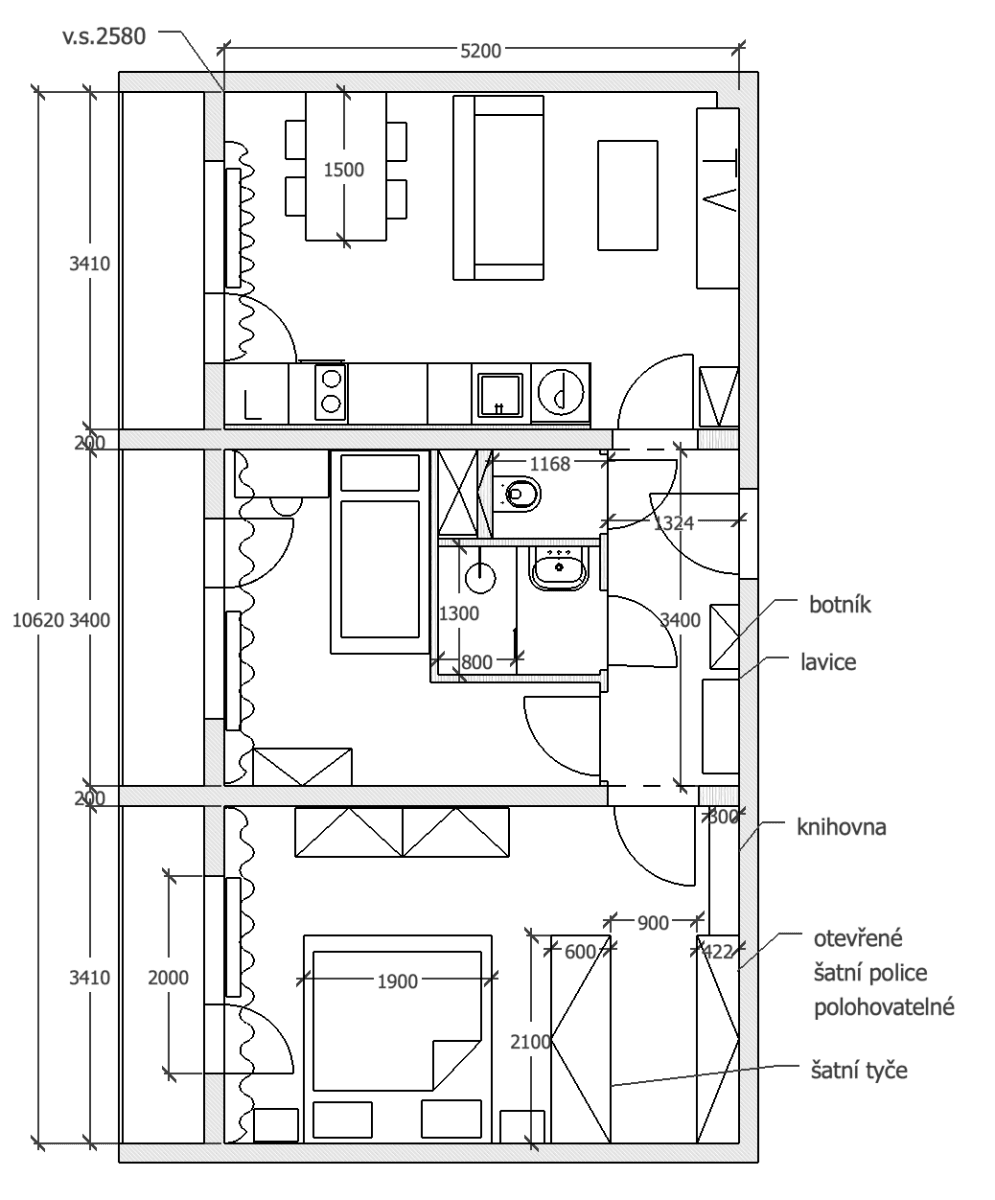 Predaj bytu 3-izbový 52 m², Třída Míru, Beroun, Středočeský kraj Predaj bytu 3-izbový 52 m², Třída Míru, Beroun, Středočeský kraj