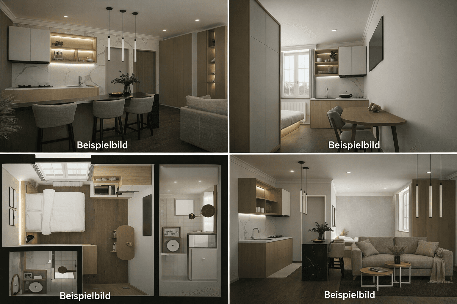 Prenájom bytu 1-izbový 25 m², Krakauer Straße 49, Markranstädt, Sasko Prenájom bytu 1-izbový 25 m², Krakauer Straße 49, Markranstädt, Sasko