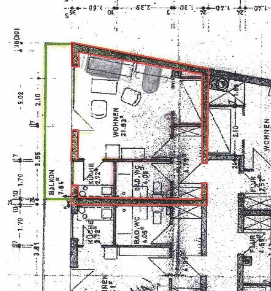 Prenájom bytu 1-izbový 36 m², Innere Wiener Straße 16, Haidhausen, Bavorsko Prenájom bytu 1-izbový 36 m², Innere Wiener Straße 16, Haidhausen, Bavorsko