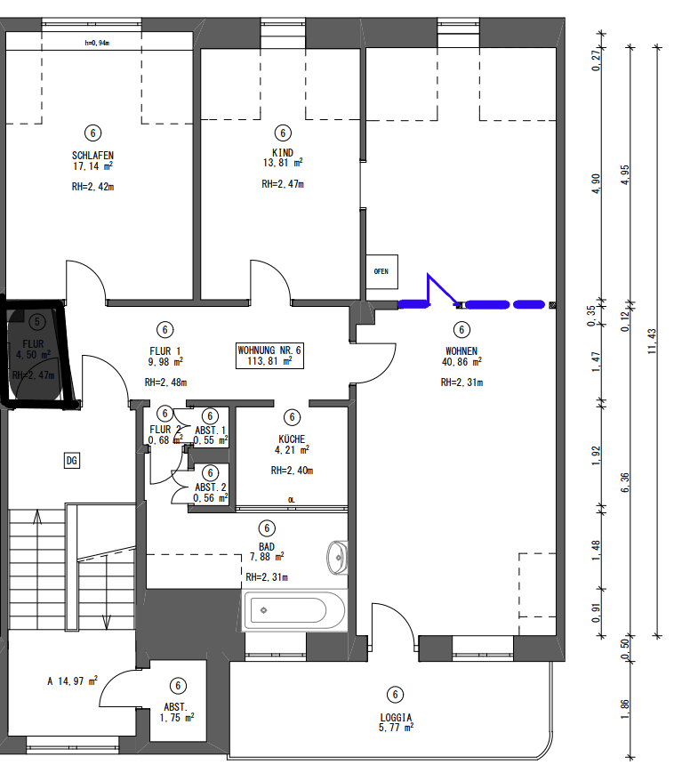 Predaj bytu 4-izbový 104 m², Wilhelm-Leuschner-Str., 40, Darmstadt, Hesensko Predaj bytu 4-izbový 104 m², Wilhelm-Leuschner-Str., 40, Darmstadt, Hesensko