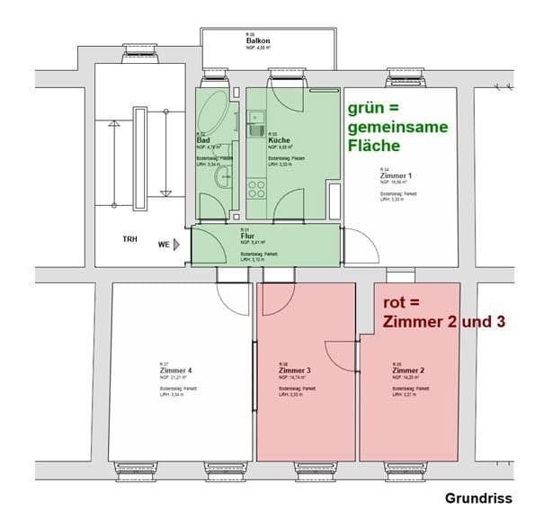 Prenájom bytu 15 m², Würzburg, Bavorsko Prenájom bytu 15 m², Würzburg, Bavorsko