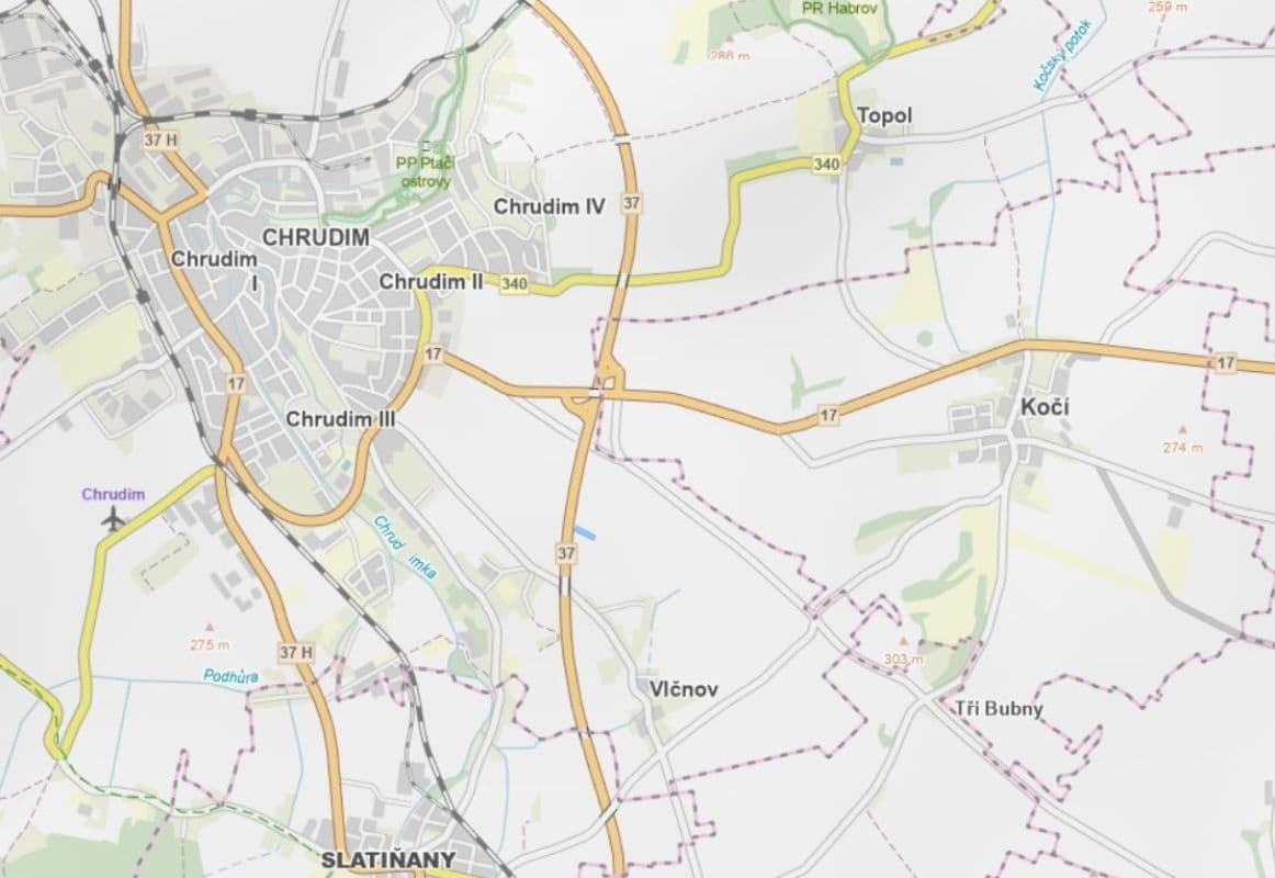 Predaj pozemku 1.692 m², Chrudim, Pardubický kraj Predaj pozemku 1.692 m², Chrudim, Pardubický kraj