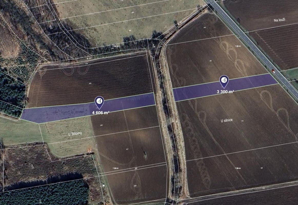 Predaj pozemku 1.318 m², Oseček, Středočeský kraj Predaj pozemku 1.318 m², Oseček, Středočeský kraj