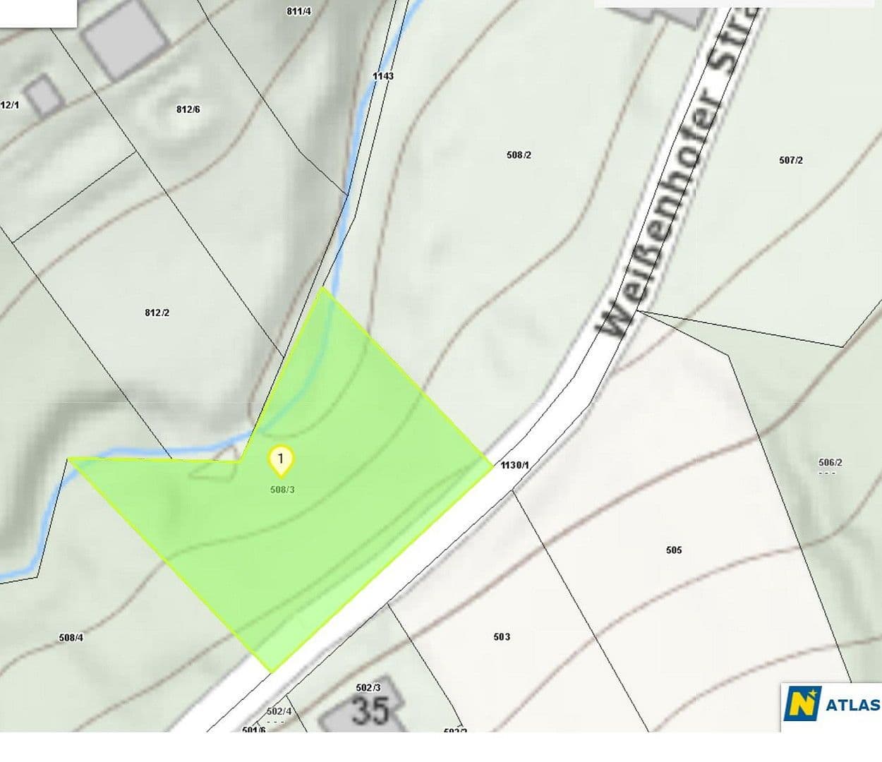 Predaj pozemku 1.526 m², Weißenhofer Straße, Kritzendorf, Dolné Rakúsko Predaj pozemku 1.526 m², Weißenhofer Straße, Kritzendorf, Dolné Rakúsko