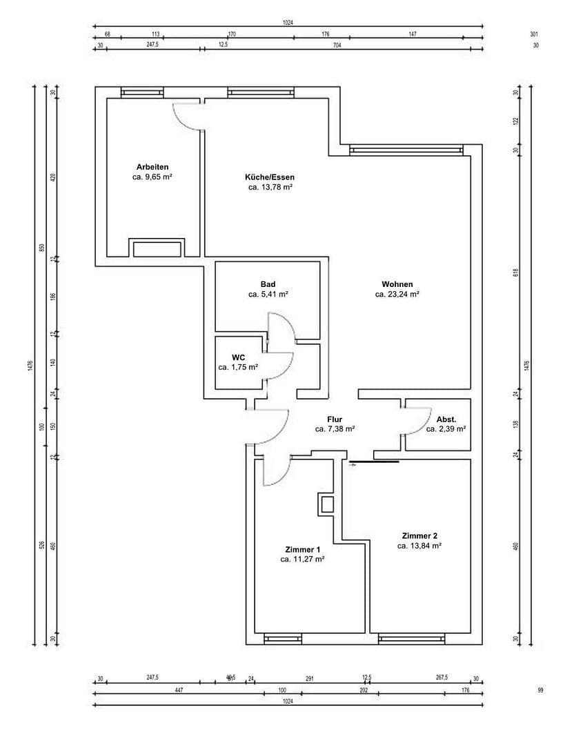 Predaj bytu 4-izbový 90 m², Strandpromenade 6, Rodgau, Hesensko Predaj bytu 4-izbový 90 m², Strandpromenade 6, Rodgau, Hesensko
