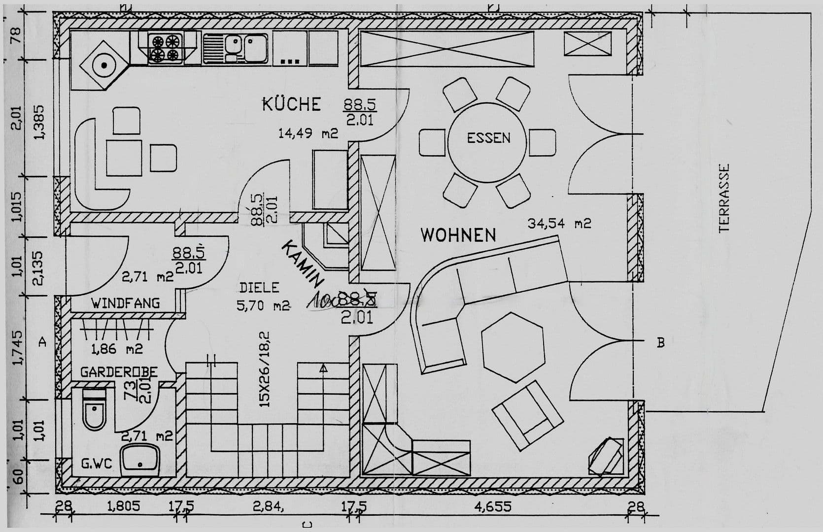 Predaj domu 129 m², pozemek 255 m², Babbenhausener Str. 46, Bad Oeynhausen, Severné Porýnie - Westfálsko Predaj domu 129 m², pozemek 255 m², Babbenhausener Str. 46, Bad Oeynhausen, Severné Porýnie - Westfálsko