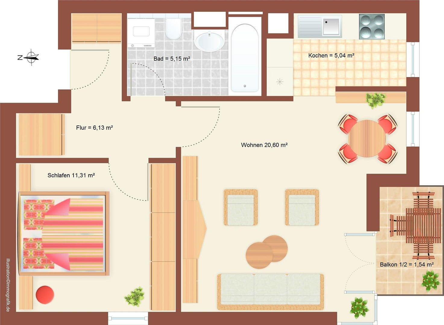 Prenájom bytu 2-izbový 50 m², Stuttgarter Allee 41, Leipzig, Sasko Prenájom bytu 2-izbový 50 m², Stuttgarter Allee 41, Leipzig, Sasko