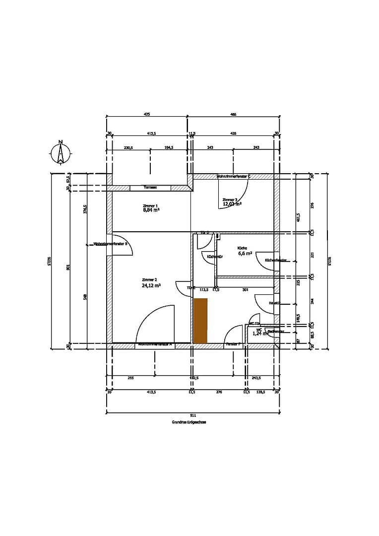 Predaj domu 122 m², pozemek 584 m², Meisenweg 7, Fehmarn, Šlezvicko-Holštajnsko Predaj domu 122 m², pozemek 584 m², Meisenweg 7, Fehmarn, Šlezvicko-Holštajnsko