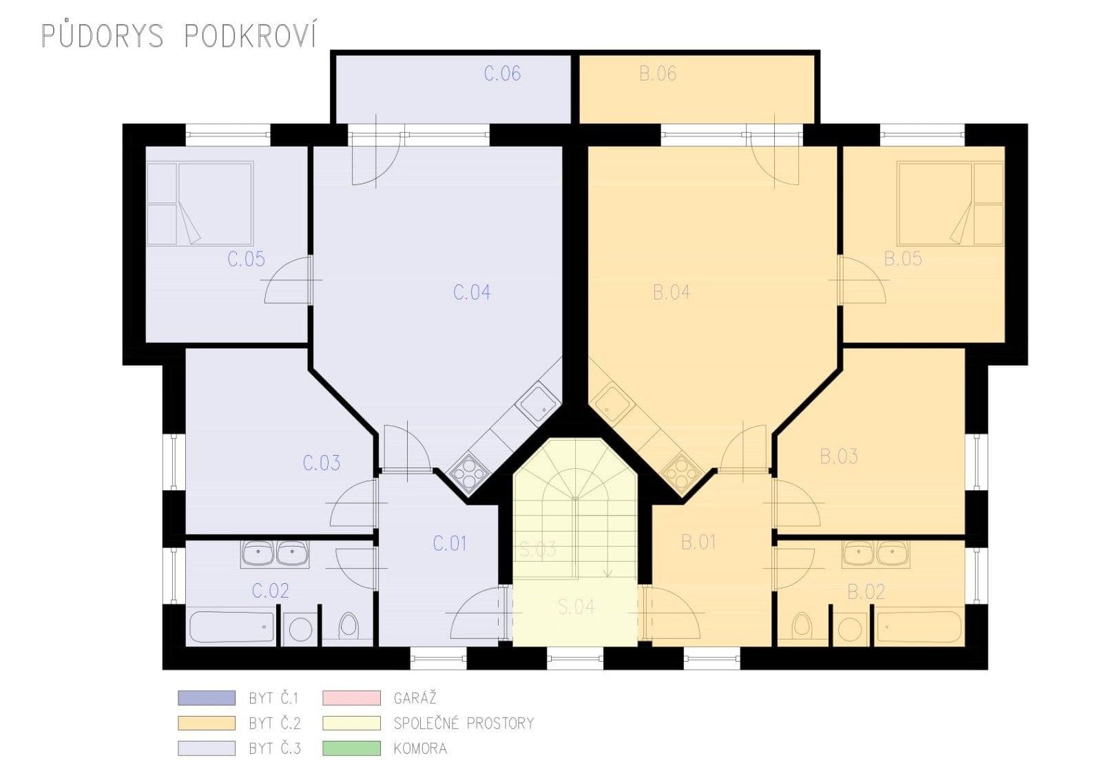 Predaj bytu 3-izbový 60 m², Šternberská, Divišov, Středočeský kraj Predaj bytu 3-izbový 60 m², Šternberská, Divišov, Středočeský kraj