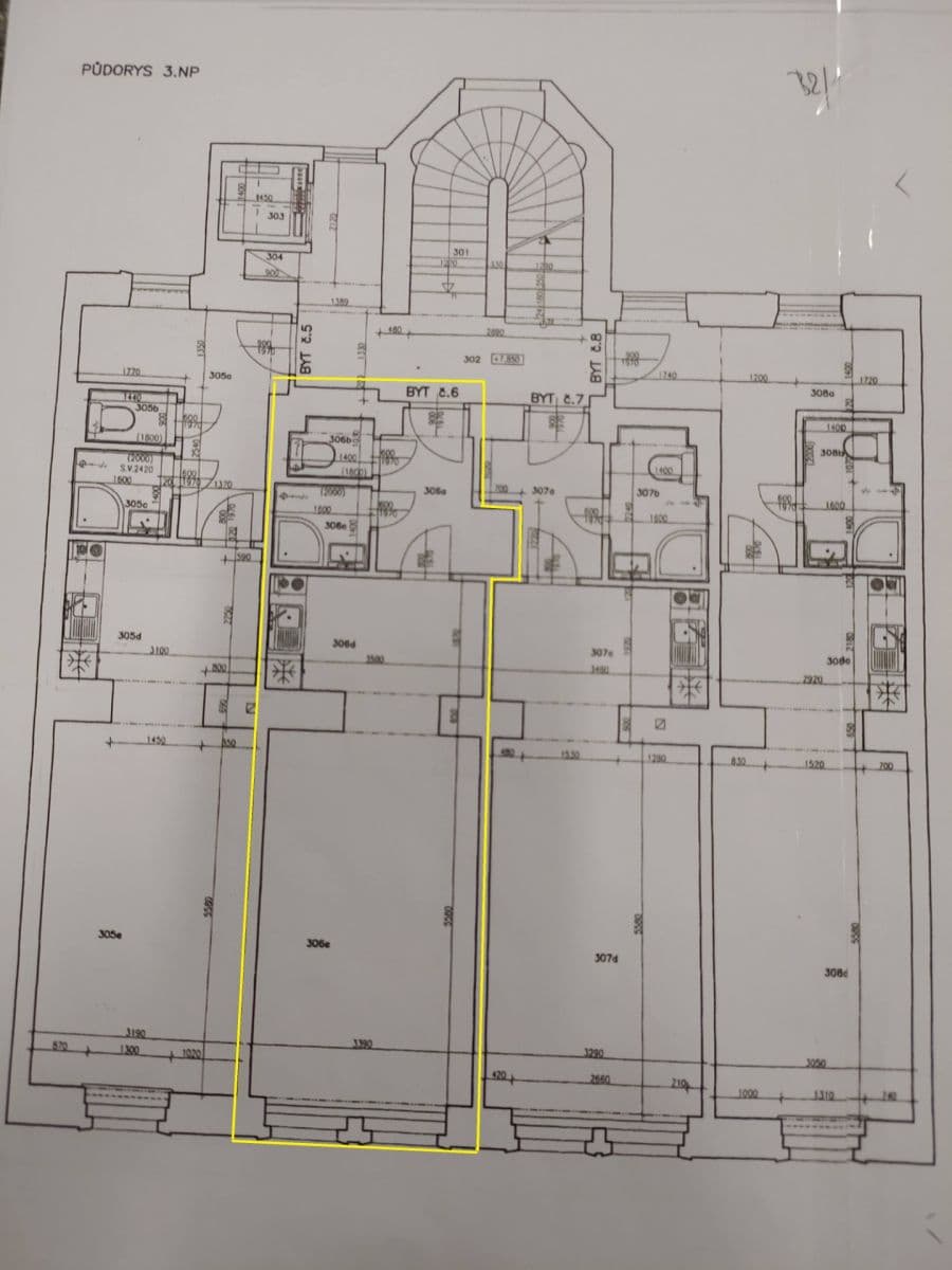 Prenájom bytu 1-izbový 37 m², Grafická, Praha, Praha Prenájom bytu 1-izbový 37 m², Grafická, Praha, Praha