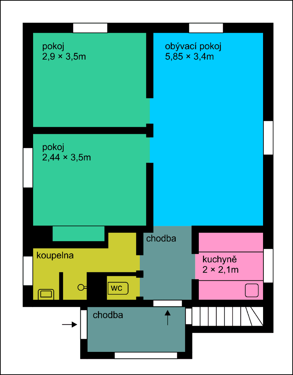 Prenájom domu 70 m², pozemek 600 m², Za potokem, Roztoky, Středočeský kraj Prenájom domu 70 m², pozemek 600 m², Za potokem, Roztoky, Středočeský kraj