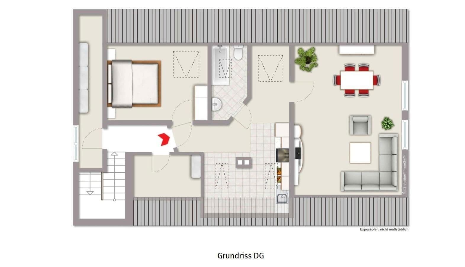 Predaj bytu 2-izbový 71 m², Kreuztal, Severné Porýnie - Westfálsko Predaj bytu 2-izbový 71 m², Kreuztal, Severné Porýnie - Westfálsko