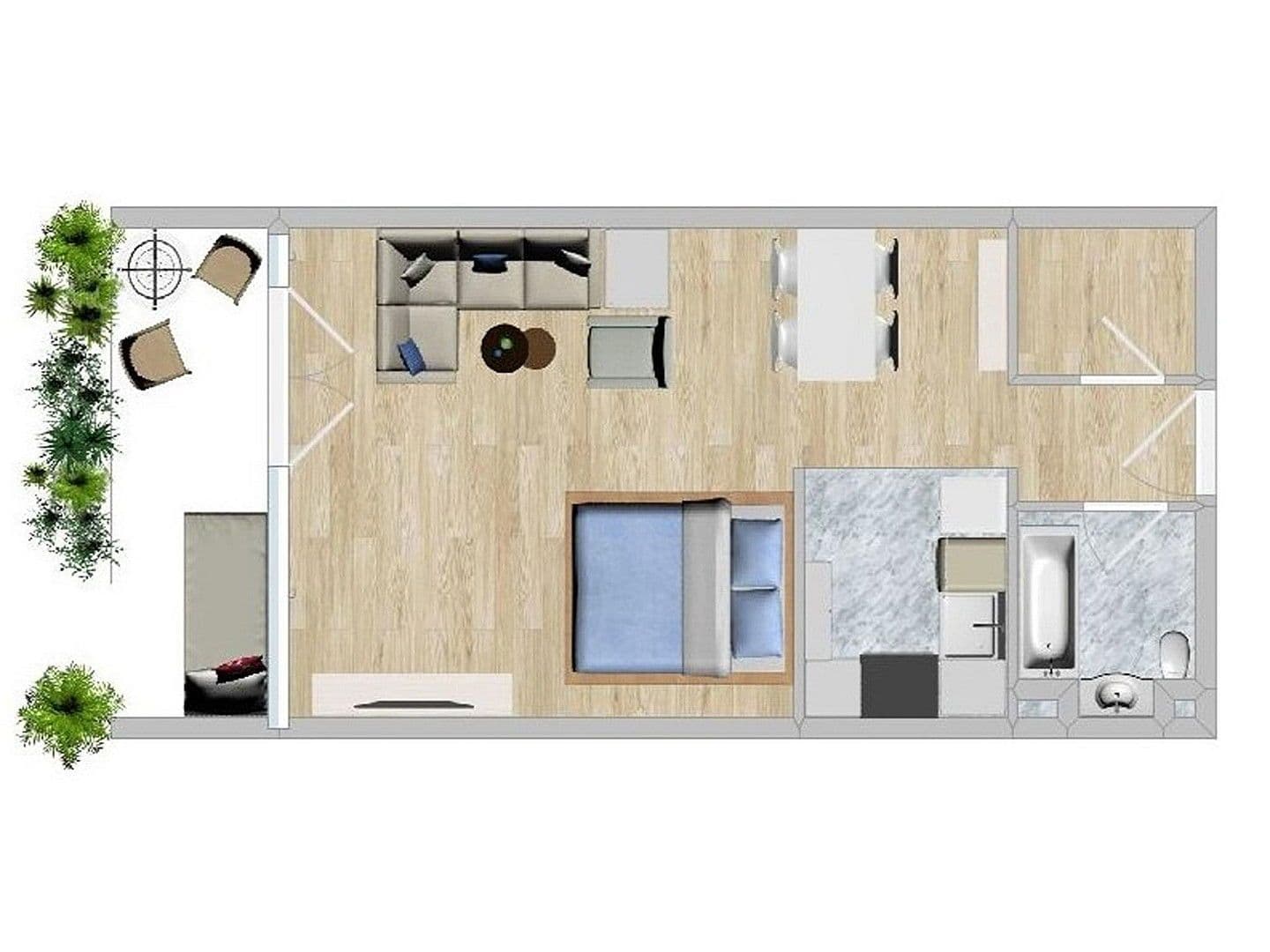 Predaj bytu 1-izbový 44 m², Berlin, Berlín Predaj bytu 1-izbový 44 m², Berlin, Berlín