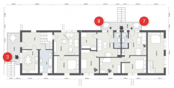 Predaj domu 535 m², pozemek 2.543 m², Dorfstraße 12, Krummin, Meklenbursko-Predpomoransko Predaj domu 535 m², pozemek 2.543 m², Dorfstraße 12, Krummin, Meklenbursko-Predpomoransko