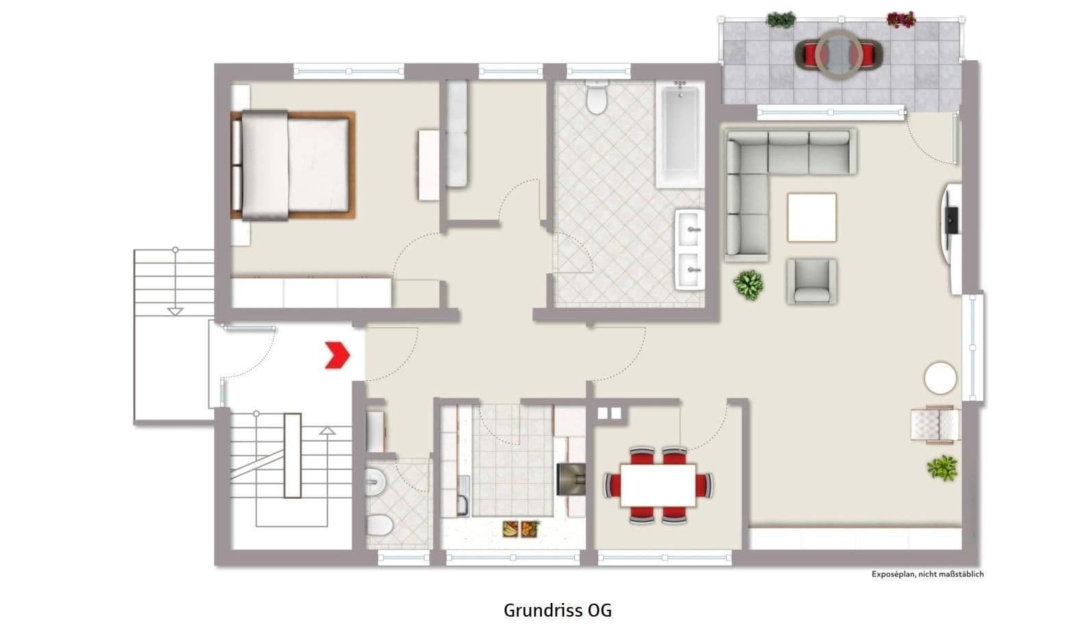 Predaj bytu 4-izbový 118 m², Kreuztal, Severné Porýnie - Westfálsko Predaj bytu 4-izbový 118 m², Kreuztal, Severné Porýnie - Westfálsko