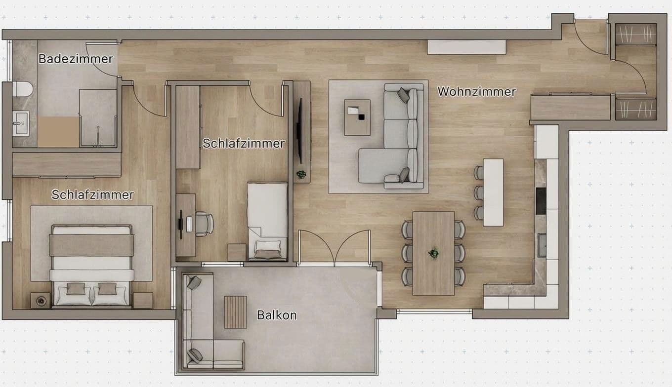 Predaj bytu 3-izbový 85 m², Baschianstraße 37, Albstadt, Bádensko-Wurttembersko Predaj bytu 3-izbový 85 m², Baschianstraße 37, Albstadt, Bádensko-Wurttembersko