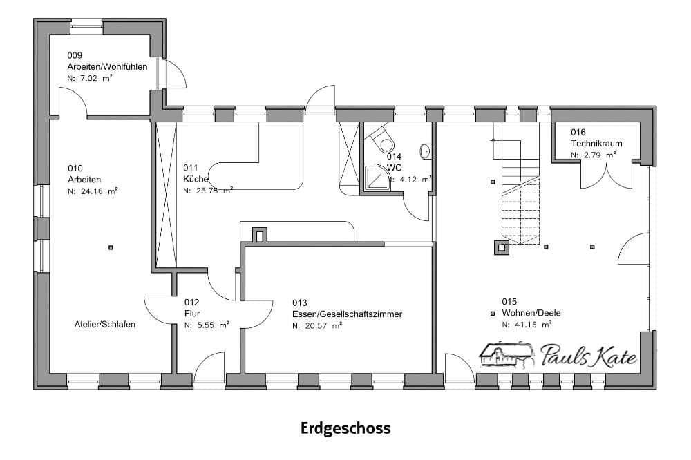 Predaj domu 196 m², pozemek 3.000 m², Dörpsstraat 30, Almdorf, Šlezvicko-Holštajnsko Predaj domu 196 m², pozemek 3.000 m², Dörpsstraat 30, Almdorf, Šlezvicko-Holštajnsko