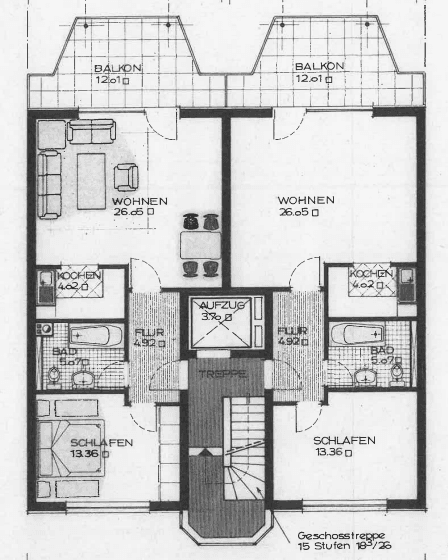 Prenájom bytu 2-izbový 60 m², Bremerhaven, Brémy Prenájom bytu 2-izbový 60 m², Bremerhaven, Brémy