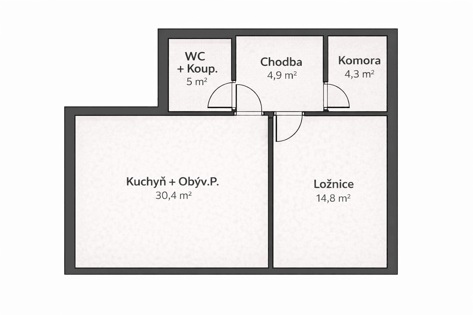 Predaj bytu 2-izbový 60 m², Rýmařovská, Praha, Praha Predaj bytu 2-izbový 60 m², Rýmařovská, Praha, Praha