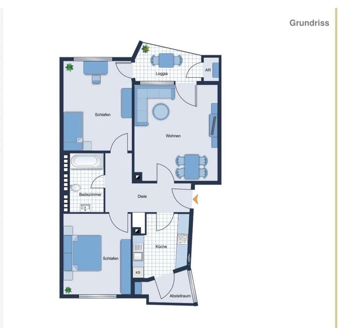 Prenájom bytu 3-izbový 76 m², Stuttgart, Bádensko-Wurttembersko Prenájom bytu 3-izbový 76 m², Stuttgart, Bádensko-Wurttembersko
