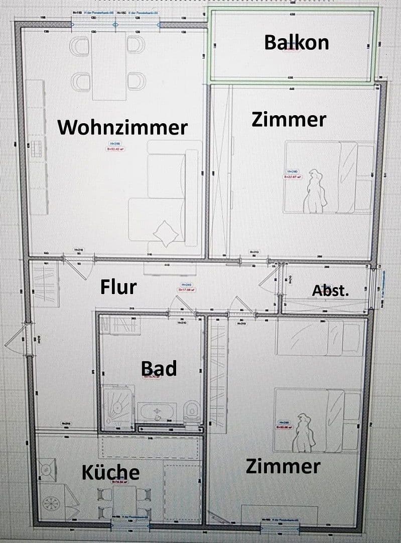 Predaj bytu 3-izbový 81 m², Offenburg, Bádensko-Wurttembersko Predaj bytu 3-izbový 81 m², Offenburg, Bádensko-Wurttembersko