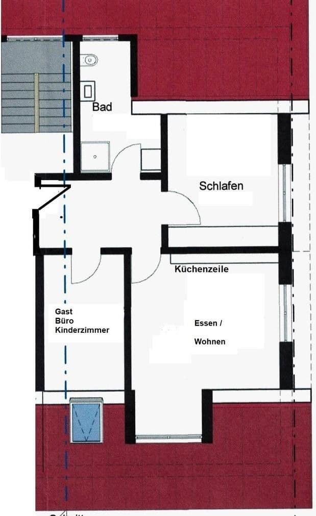 Prenájom bytu 3-izbový 60 m², Schwäbisch Gmünd, Bádensko-Wurttembersko Prenájom bytu 3-izbový 60 m², Schwäbisch Gmünd, Bádensko-Wurttembersko