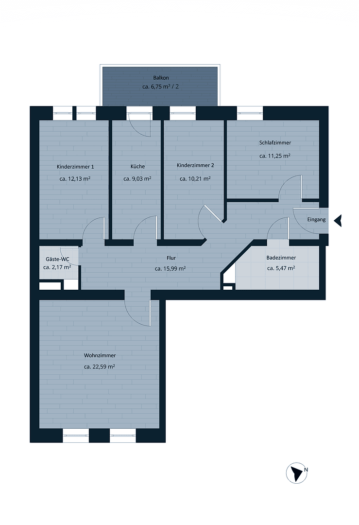 Predaj bytu 4-izbový 94 m², Chemnitz, Sasko Predaj bytu 4-izbový 94 m², Chemnitz, Sasko