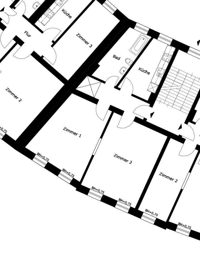 Predaj bytu 2-izbový 73 m², Fraenkelufer 48, Berlin, Berlín Predaj bytu 2-izbový 73 m², Fraenkelufer 48, Berlin, Berlín