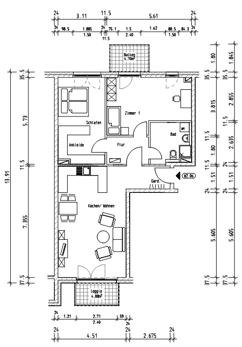 Predaj bytu 3-izbový 90 m², Holstenstraße 167, Hamburg, Hamburg Predaj bytu 3-izbový 90 m², Holstenstraße 167, Hamburg, Hamburg