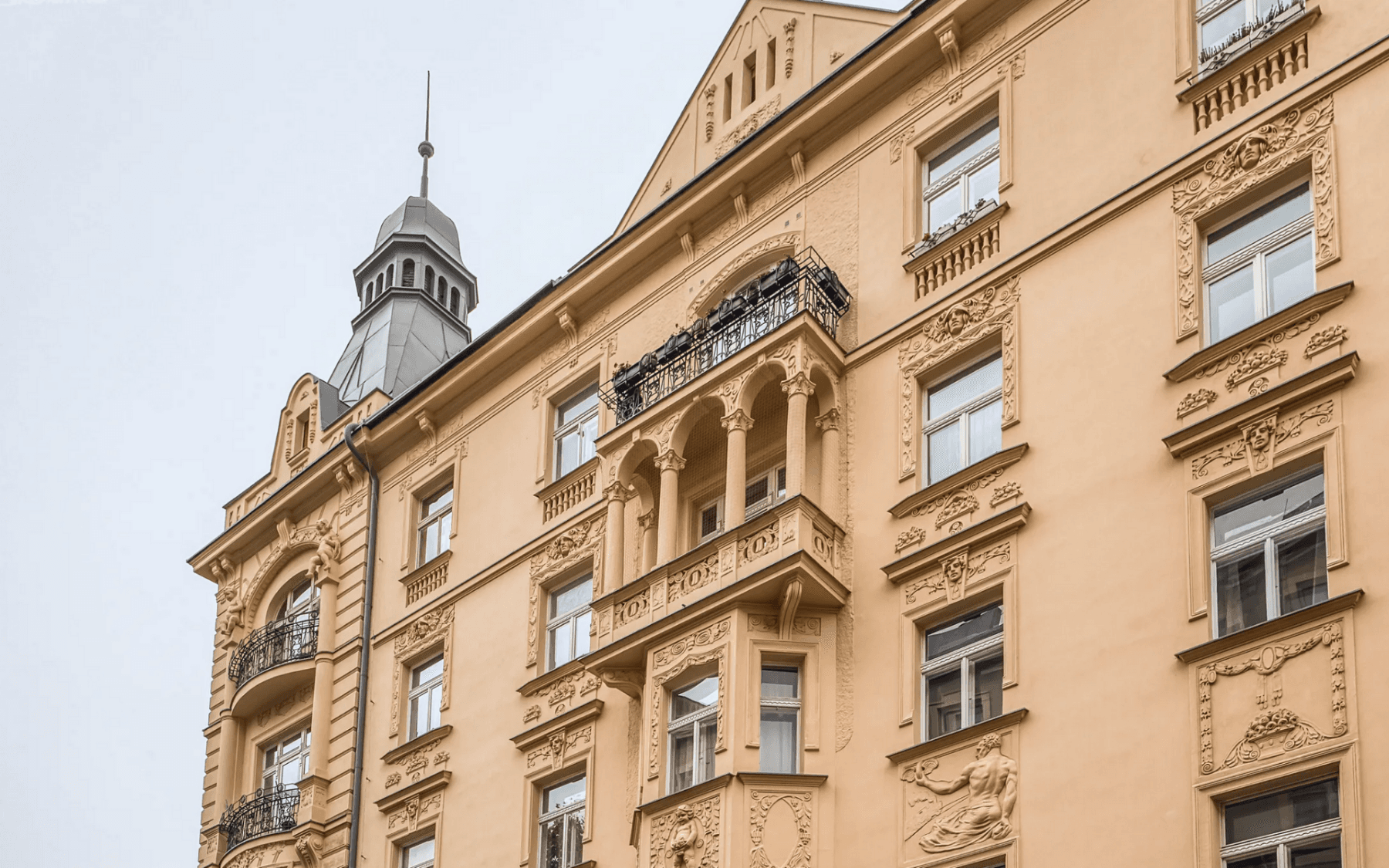 Prenájom bytu 1-izbový 48 m², Orelská, Praha, Praha Prenájom bytu 1-izbový 48 m², Orelská, Praha, Praha