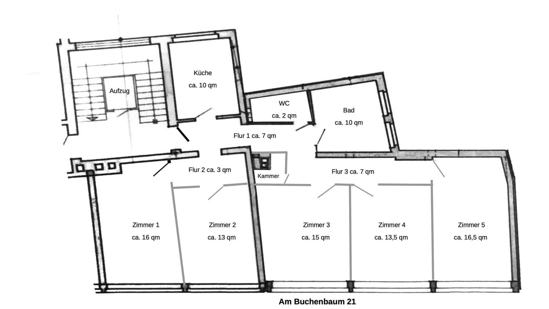 Prenájom bytu 5-izbový 114 m², Am Buchenbaum 21, Duisburg, Severné Porýnie - Westfálsko Prenájom bytu 5-izbový 114 m², Am Buchenbaum 21, Duisburg, Severné Porýnie - Westfálsko