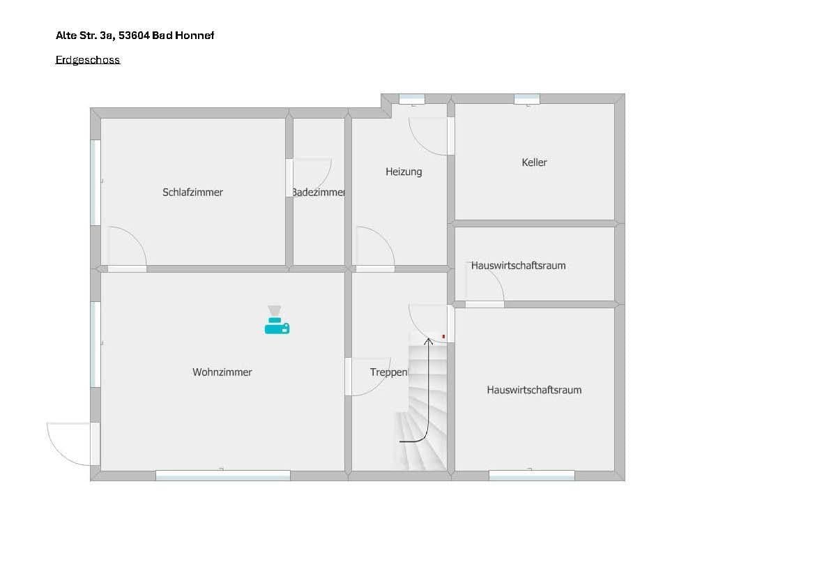 Predaj domu 142 m², pozemek 700 m², Alte Str. 3a, Bad Honnef, Severné Porýnie - Westfálsko Predaj domu 142 m², pozemek 700 m², Alte Str. 3a, Bad Honnef, Severné Porýnie - Westfálsko