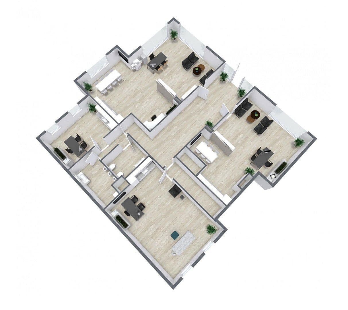 Prenájom kancelárie 250 m², Klosterlechfeld, Bavorsko Prenájom kancelárie 250 m², Klosterlechfeld, Bavorsko