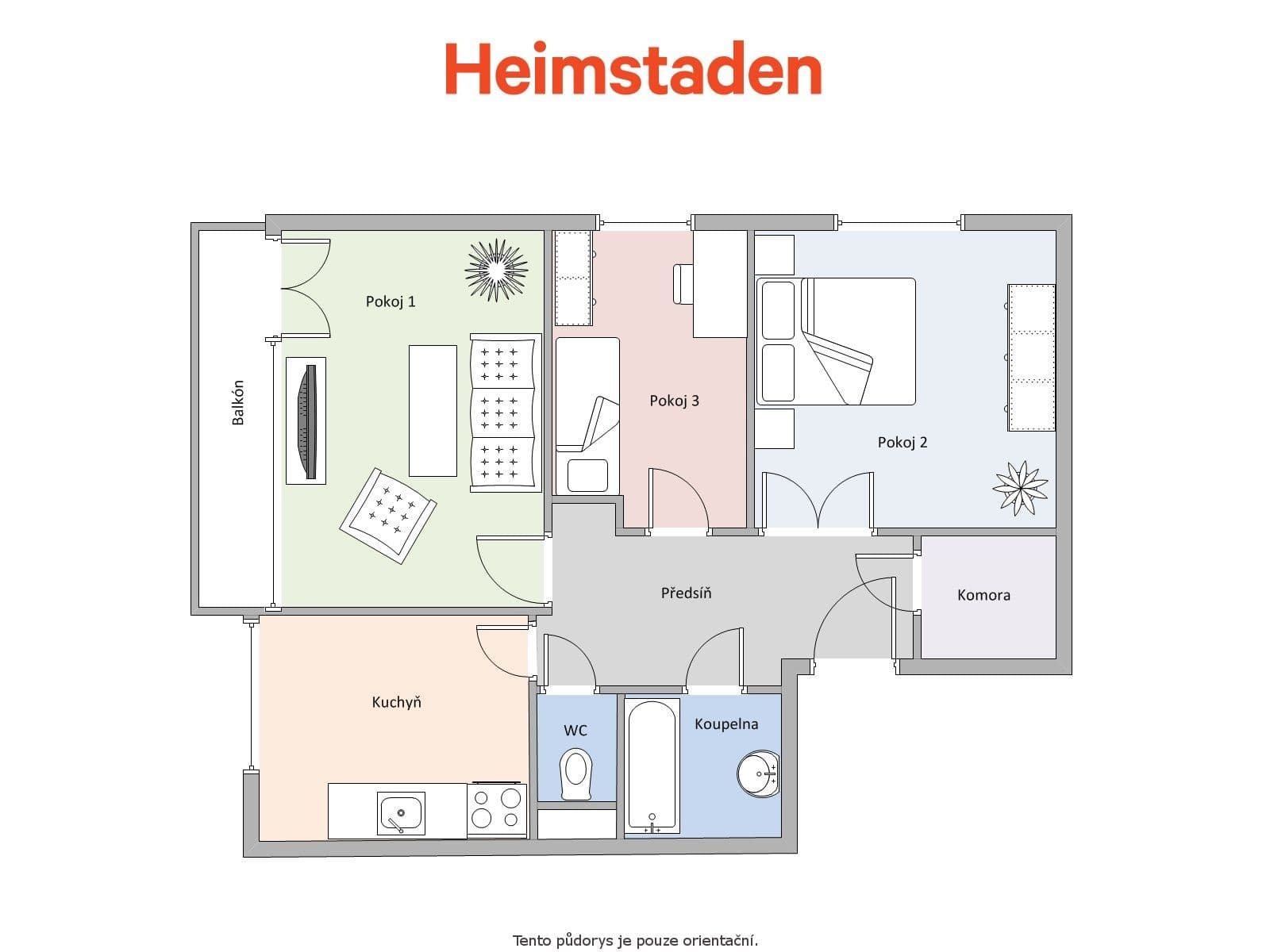 Prenájom bytu 3-izbový 72 m², Závodní, Karviná, Moravskoslezský kraj Prenájom bytu 3-izbový 72 m², Závodní, Karviná, Moravskoslezský kraj