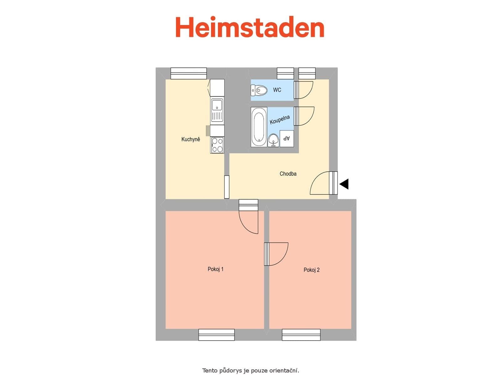 Prenájom bytu 2-izbový 54 m², Na Nábřeží, Havířov, Moravskoslezský kraj Prenájom bytu 2-izbový 54 m², Na Nábřeží, Havířov, Moravskoslezský kraj