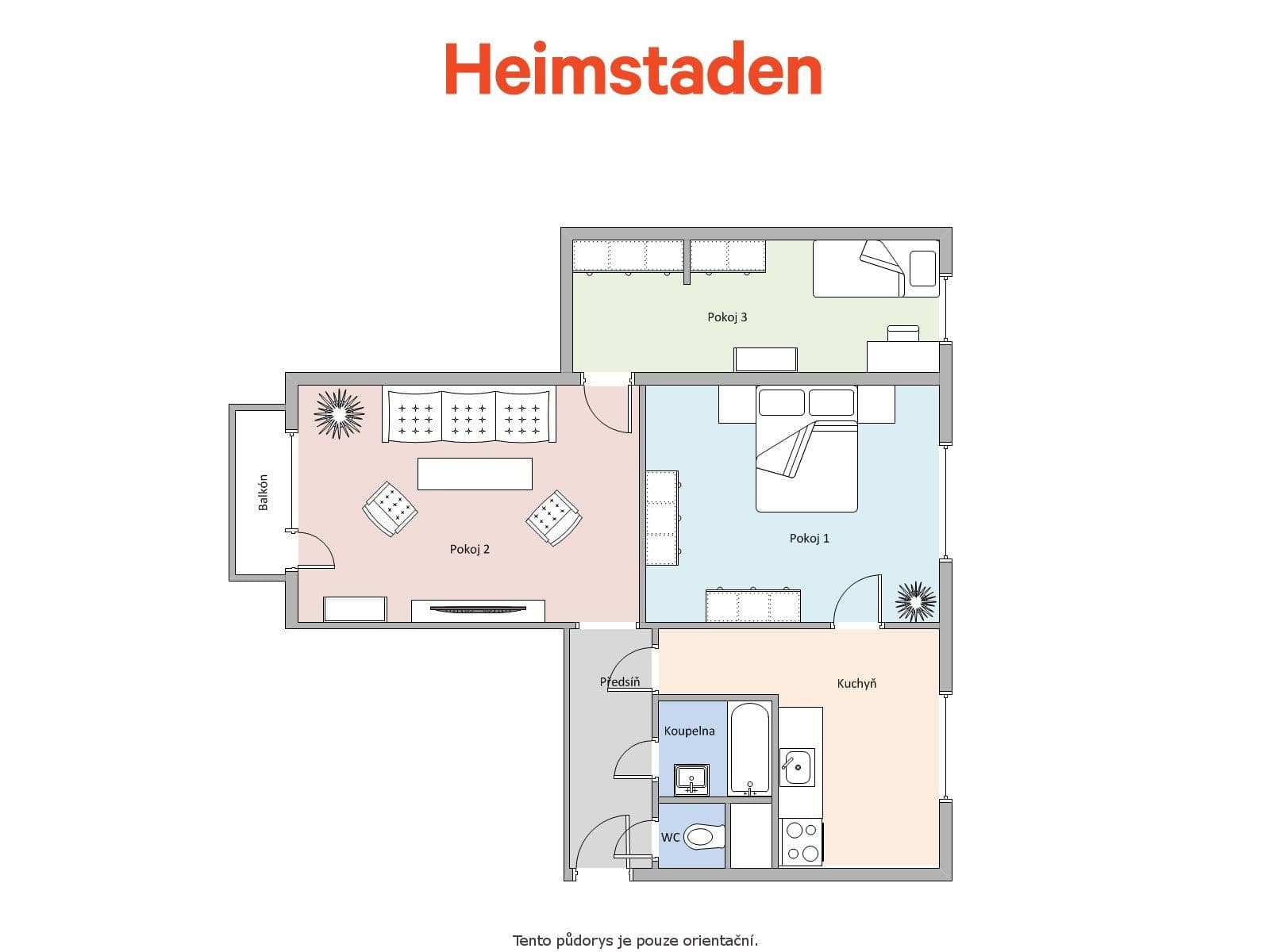 Prenájom bytu 3-izbový 61 m², Lípová, Havířov, Moravskoslezský kraj Prenájom bytu 3-izbový 61 m², Lípová, Havířov, Moravskoslezský kraj