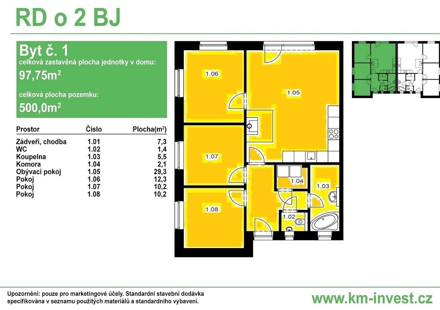 Prenájom bytu 4-izbový 80 m², Zámecká, Rataje nad Sázavou, Středočeský kraj Prenájom bytu 4-izbový 80 m², Zámecká, Rataje nad Sázavou, Středočeský kraj