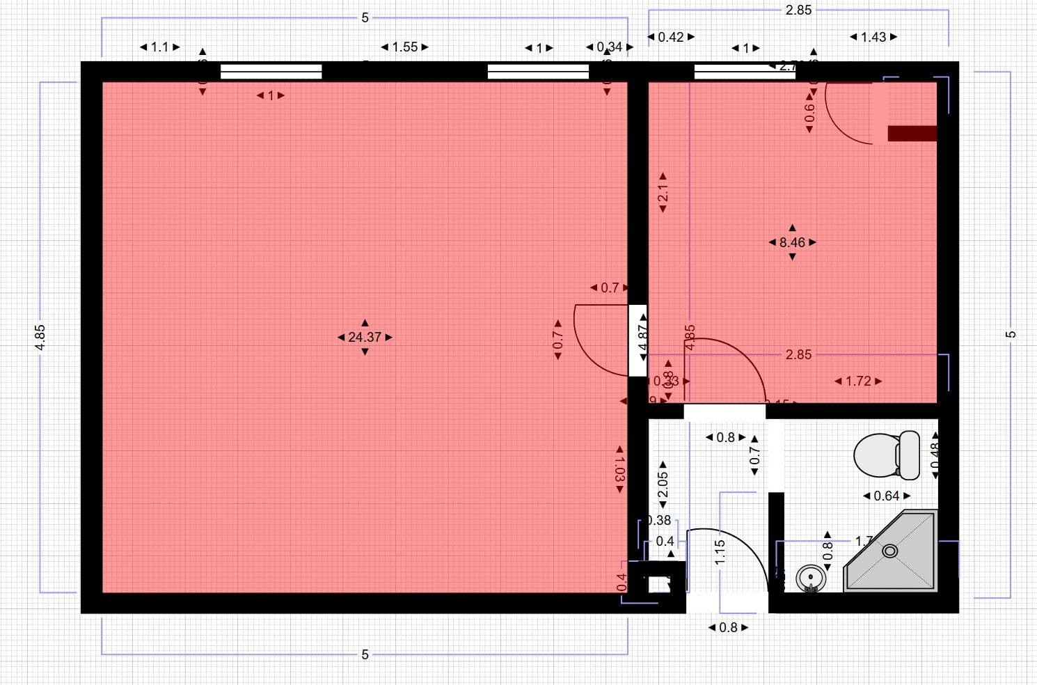 Predaj bytu 1-izbový 37 m², Nádražní, Bohumín, Moravskoslezský kraj Predaj bytu 1-izbový 37 m², Nádražní, Bohumín, Moravskoslezský kraj