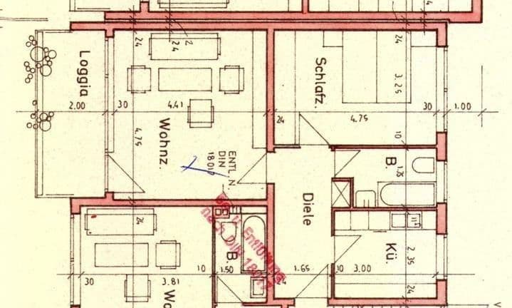 Prenájom bytu 2-izbový 59 m², Eichenau, Bavorsko Prenájom bytu 2-izbový 59 m², Eichenau, Bavorsko