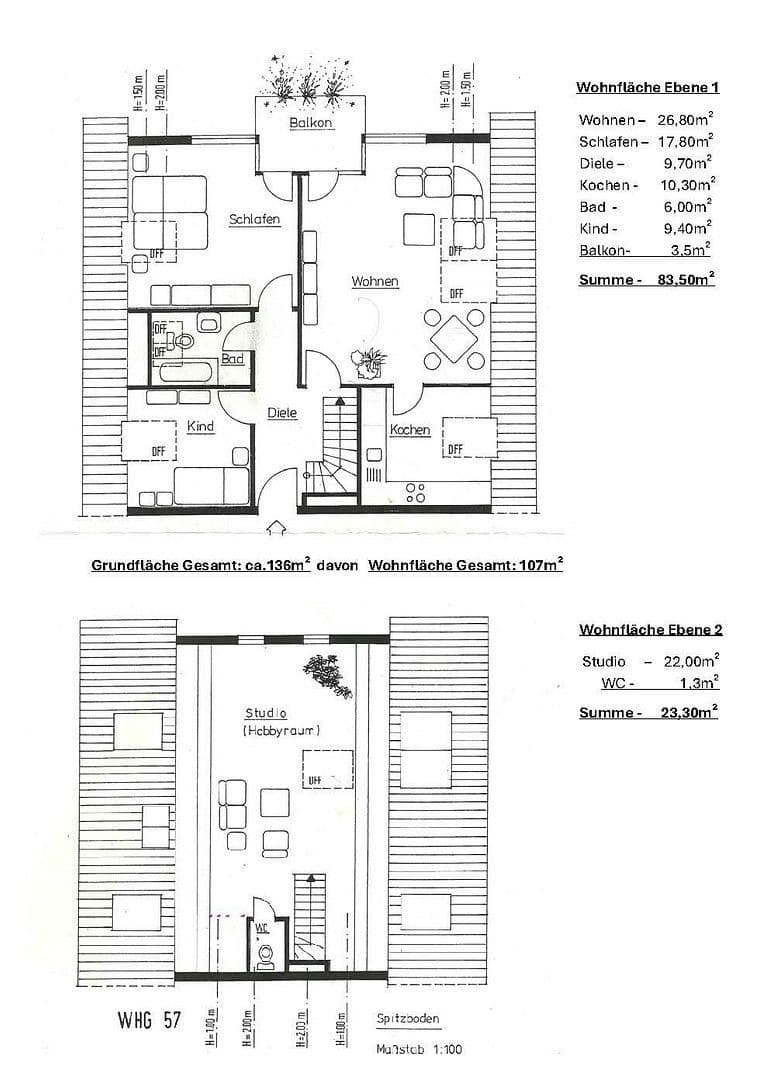 Predaj bytu 4-izbový 107 m², Borkumerstr.1, Wiesbaden, Hesensko Predaj bytu 4-izbový 107 m², Borkumerstr.1, Wiesbaden, Hesensko