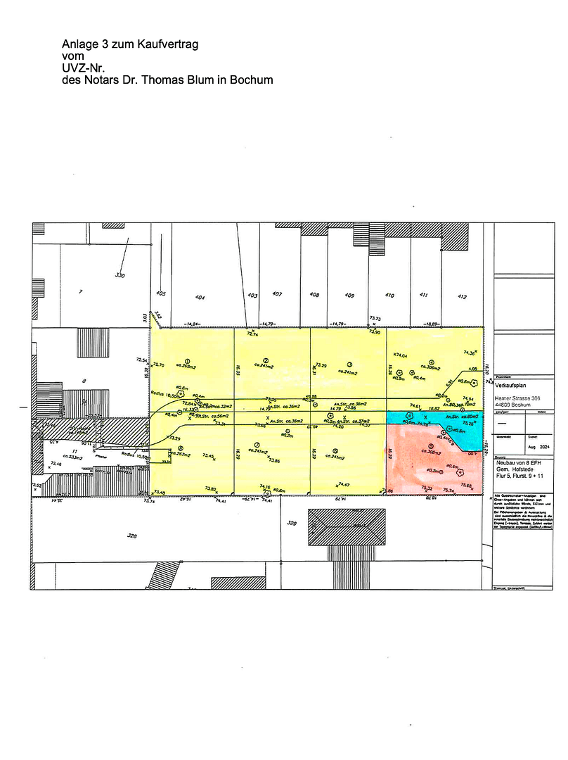 Predaj pozemku 306 m², Herner Str. 308, Bochum, Severné Porýnie - Westfálsko Predaj pozemku 306 m², Herner Str. 308, Bochum, Severné Porýnie - Westfálsko